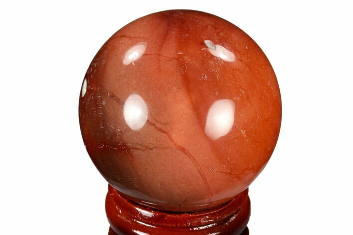 Polished Mookaite Jasper Sphere - Australia #116053